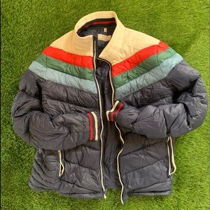 Marine Layer ML x LF Navy Blue Zurich Puffer